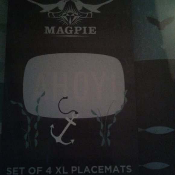 MAGPIE NAUTICAL PLACEMATS NEW - Picture 2 of 2